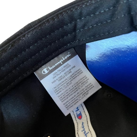 New Champion Women's Black Baseball Cap - Picture 5 of 5